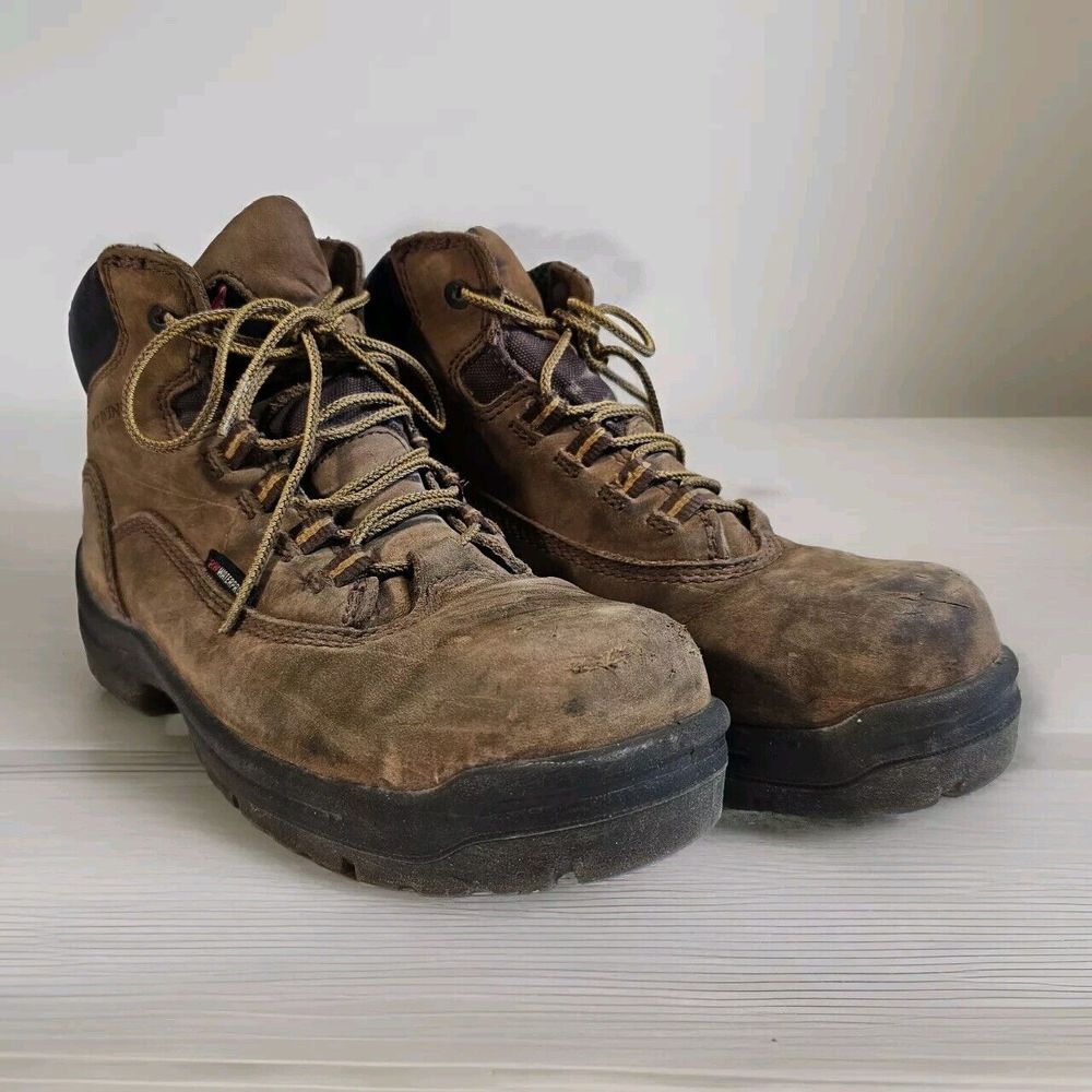Red Wing Boots Womens Size 8D Brown Waterproof Steel Toe 2340 King Toe